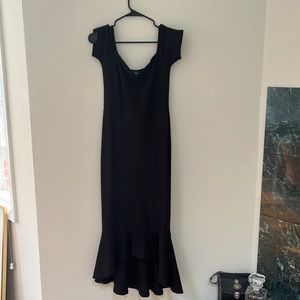 Black Off Shoulder LuLus Dress